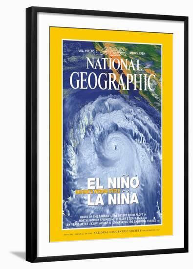 Cover of the March, 1999 National Geographic Magazine-null-Framed Photographic Print