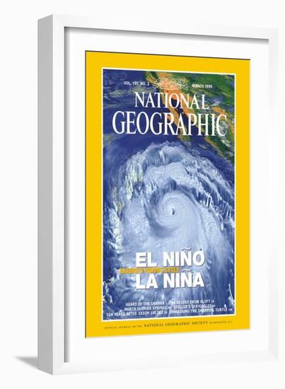 Cover of the March, 1999 National Geographic Magazine-null-Framed Photographic Print
