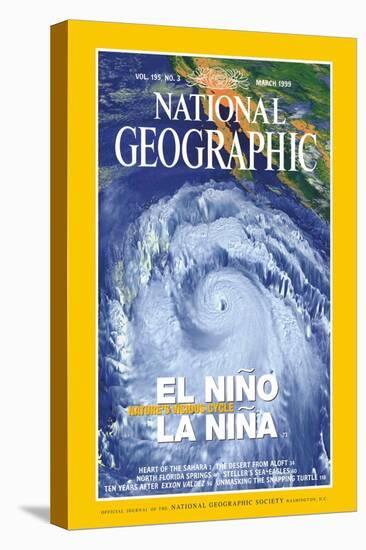 Cover of the March, 1999 National Geographic Magazine-null-Stretched Canvas