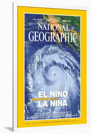 Cover of the March, 1999 National Geographic Magazine-null-Framed Photographic Print