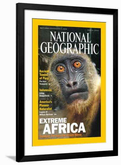 Cover of the March, 2001 National Geographic Magazine-Michael Nichols-Framed Photographic Print