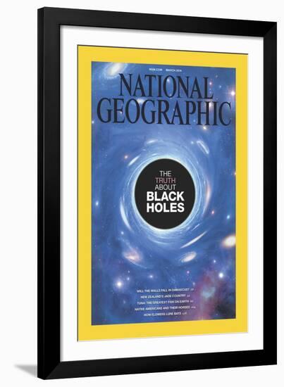 Cover of the March, 2014 National Geographic Magazine-Mark A. Garlick-Framed Photographic Print