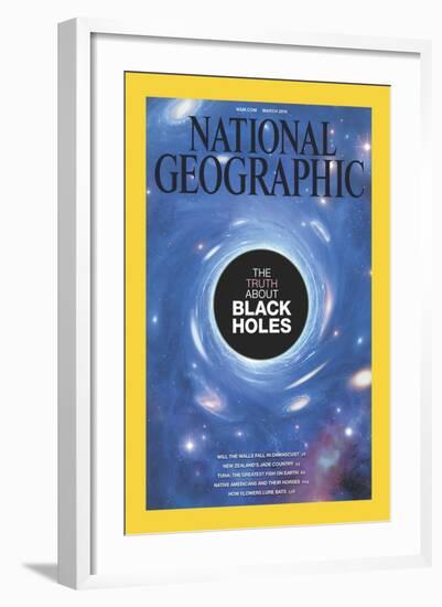 Cover of the March, 2014 National Geographic Magazine-Mark A. Garlick-Framed Photographic Print