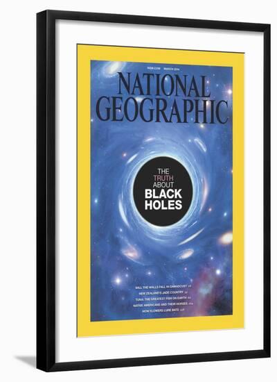 Cover of the March, 2014 National Geographic Magazine-Mark A. Garlick-Framed Photographic Print