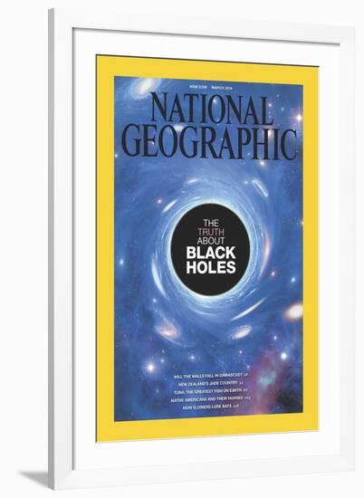 Cover of the March, 2014 National Geographic Magazine-Mark A. Garlick-Framed Photographic Print