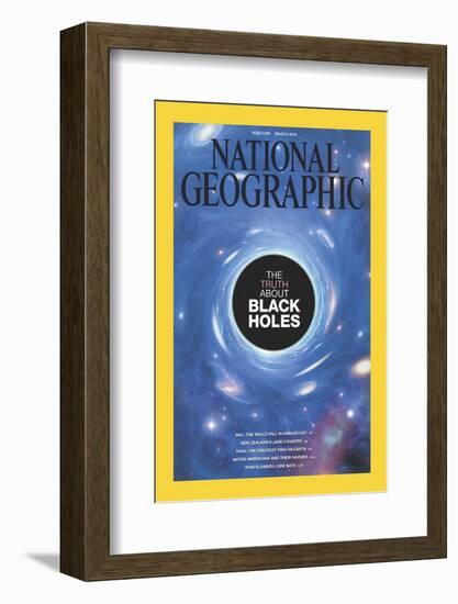 Cover of the March, 2014 National Geographic Magazine-Mark A. Garlick-Framed Photographic Print