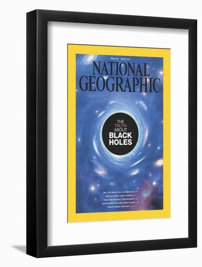 Cover of the March, 2014 National Geographic Magazine-Mark A. Garlick-Framed Photographic Print