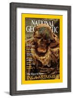 Cover of the May, 2002 National Geographic Magazine-Ira Block-Framed Photographic Print