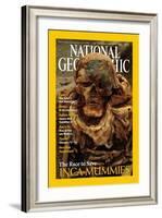 Cover of the May, 2002 National Geographic Magazine-Ira Block-Framed Photographic Print