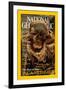 Cover of the May, 2002 National Geographic Magazine-Ira Block-Framed Premium Photographic Print