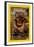 Cover of the May, 2002 National Geographic Magazine-Ira Block-Framed Photographic Print