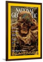 Cover of the May, 2002 National Geographic Magazine-Ira Block-Framed Photographic Print