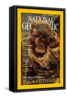 Cover of the May, 2002 National Geographic Magazine-Ira Block-Framed Stretched Canvas