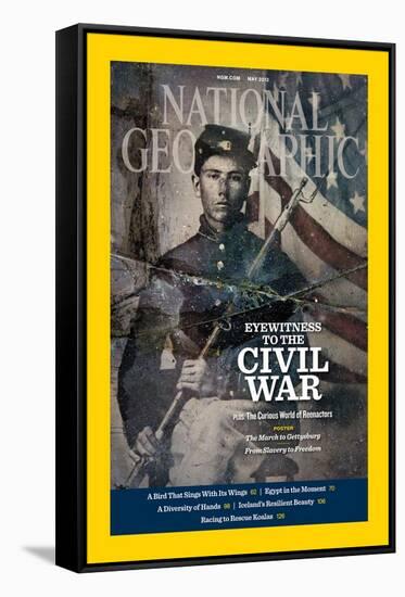 Cover of the May, 2012 National Geographic Magazine-Rebecca Hale-Framed Stretched Canvas