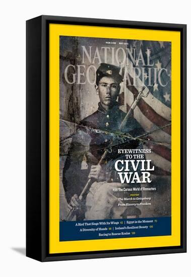 Cover of the May, 2012 National Geographic Magazine-Rebecca Hale-Framed Stretched Canvas