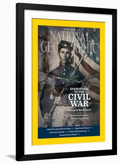 Cover of the May, 2012 National Geographic Magazine-Rebecca Hale-Framed Photographic Print