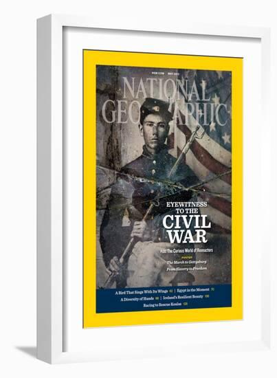 Cover of the May, 2012 National Geographic Magazine-Rebecca Hale-Framed Photographic Print