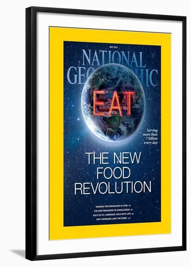 Cover of the May, 2014 National Geographic Magazine-null-Framed Photographic Print