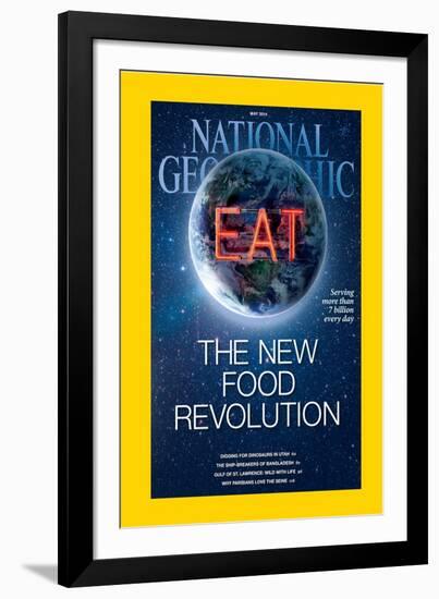 Cover of the May, 2014 National Geographic Magazine-null-Framed Photographic Print