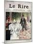 Cover of the newspaper Le Rire, n°50, October 10, 1895-Felix Edouard Vallotton-Mounted Giclee Print