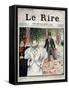 Cover of the newspaper Le Rire, n°50, October 10, 1895-Felix Edouard Vallotton-Framed Stretched Canvas