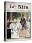 Cover of the newspaper Le Rire, n°50, October 10, 1895-Felix Edouard Vallotton-Stretched Canvas