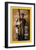 Cover of the November, 1984 National Geographic Magazine-James L. Stanfield-Framed Premium Photographic Print