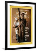 Cover of the November, 1984 National Geographic Magazine-James L. Stanfield-Framed Photographic Print