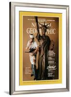 Cover of the November, 1984 National Geographic Magazine-James L. Stanfield-Framed Photographic Print