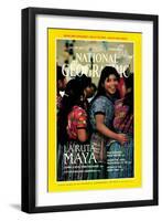 Cover of the October, 1989 National Geographic Magazine-Kenneth Garrett-Framed Photographic Print