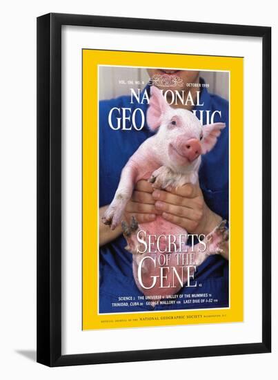 Cover of the October, 1999 National Geographic Magazine-Karen Kasmauski-Framed Photographic Print