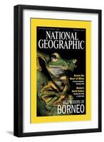 Cover of the October, 2000 National Geographic Magazine-Tim Laman-Framed Photographic Print