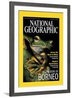 Cover of the October, 2000 National Geographic Magazine-Tim Laman-Framed Photographic Print