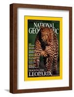 Cover of the October, 2001 National Geographic Magazine-Kim Wolhuter-Framed Photographic Print