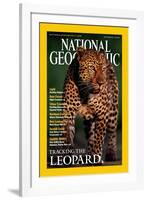 Cover of the October, 2001 National Geographic Magazine-Kim Wolhuter-Framed Photographic Print