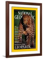 Cover of the October, 2001 National Geographic Magazine-Kim Wolhuter-Framed Photographic Print