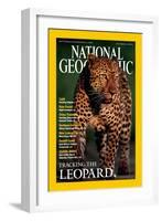 Cover of the October, 2001 National Geographic Magazine-Kim Wolhuter-Framed Photographic Print