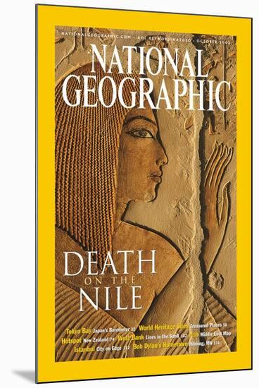 Cover of the October, 2002 National Geographic Magazine-Kenneth Garrett-Mounted Premium Photographic Print