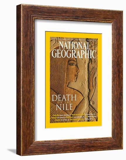 Cover of the October, 2002 National Geographic Magazine-Kenneth Garrett-Framed Photographic Print