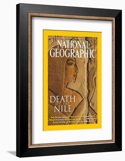 Cover of the October, 2002 National Geographic Magazine-Kenneth Garrett-Framed Photographic Print