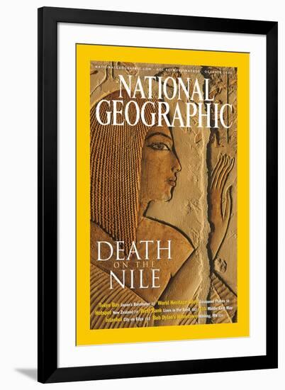 Cover of the October, 2002 National Geographic Magazine-Kenneth Garrett-Framed Photographic Print