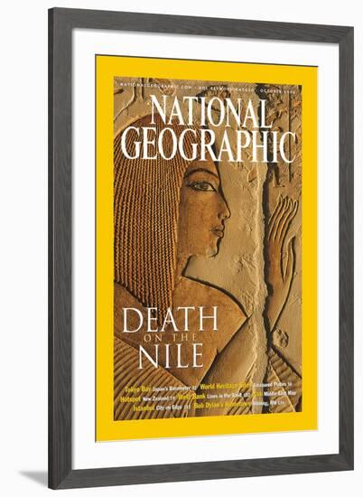 Cover of the October, 2002 National Geographic Magazine-Kenneth Garrett-Framed Photographic Print