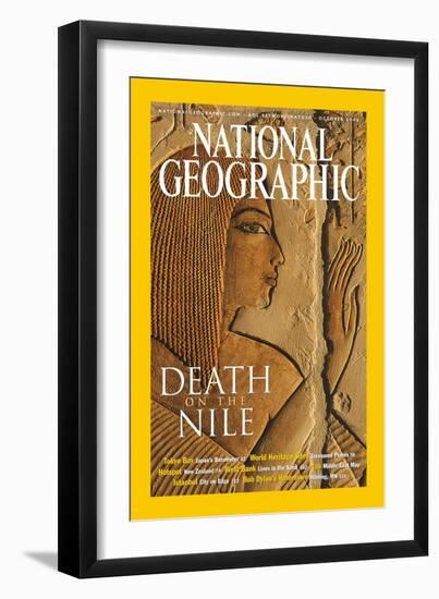 Cover of the October, 2002 National Geographic Magazine-Kenneth Garrett-Framed Photographic Print