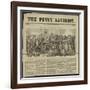 Cover of the Penny Satirist-null-Framed Giclee Print