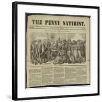 Cover of the Penny Satirist-null-Framed Giclee Print
