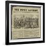 Cover of the Penny Satirist-null-Framed Giclee Print