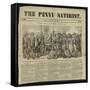 Cover of the Penny Satirist-null-Framed Stretched Canvas