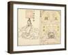 Cover of the Random Sketches by Hokusai V, 1816-Katsushika Hokusai-Framed Giclee Print