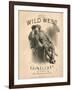 Cover of the Score Sheet for 'Wild West Galop', 1888-null-Framed Giclee Print