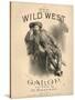 Cover of the Score Sheet for 'Wild West Galop', 1888-null-Stretched Canvas